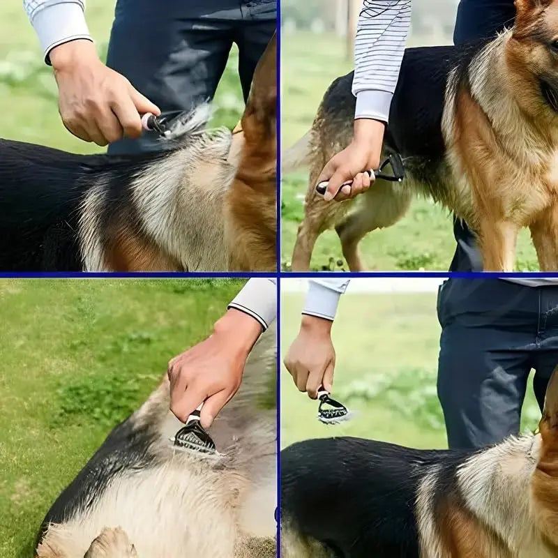 Dog Grooming Hair Removal Tool - Double Sided - Pet Supplies & Tools