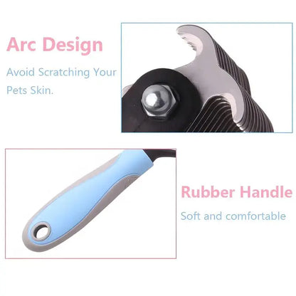Dog Grooming Hair Removal Tool - Double Sided - Pet Supplies & Tools